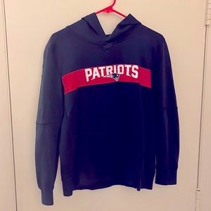 EUC Nike Patriots Size XL Hooded Sweatshirt